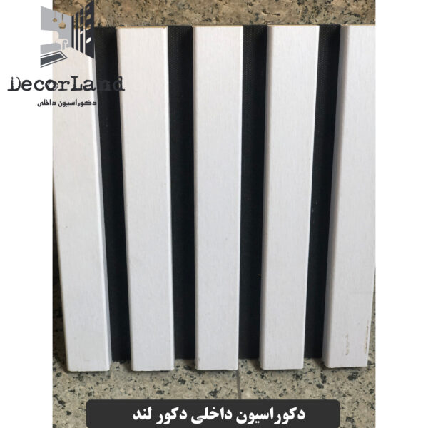 ترمووال mdf روکش دار رنگ سفید مخملی